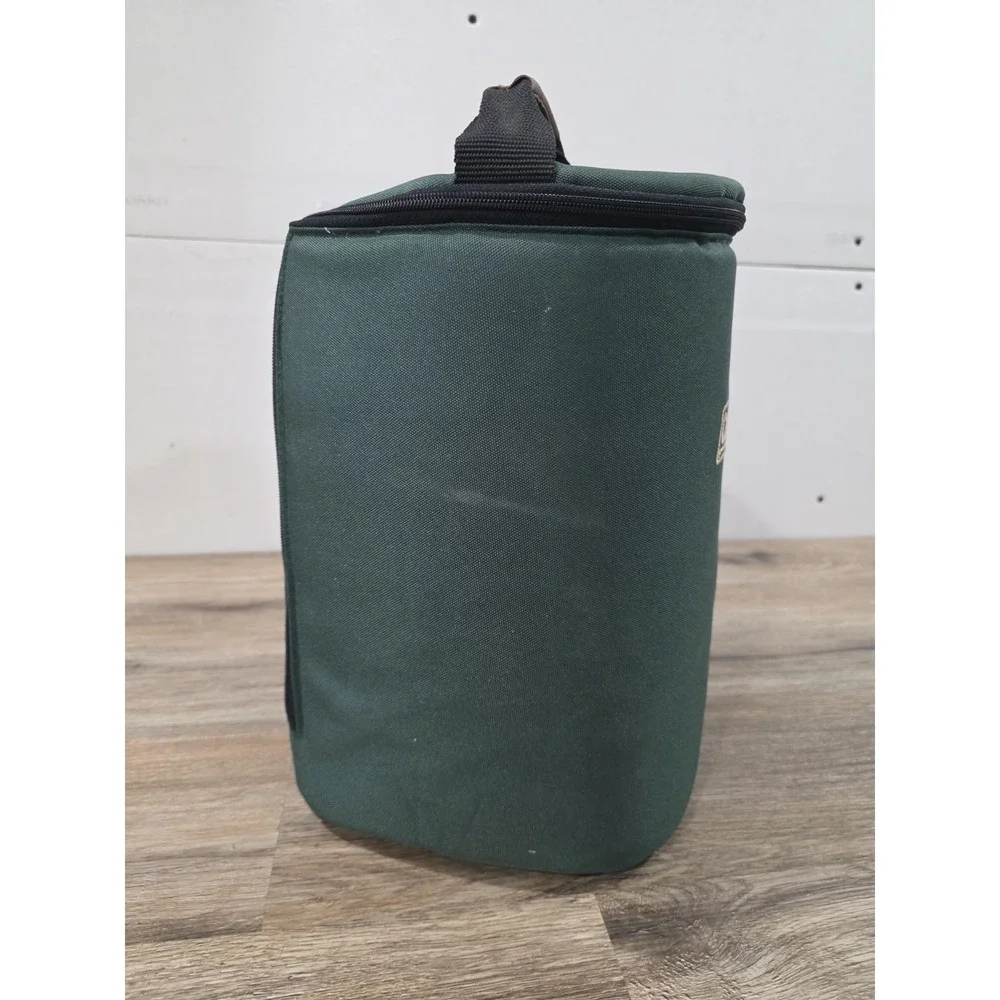 Vintage Coleman Lantern Green Soft Zipper Case. Case Only Nice Clean